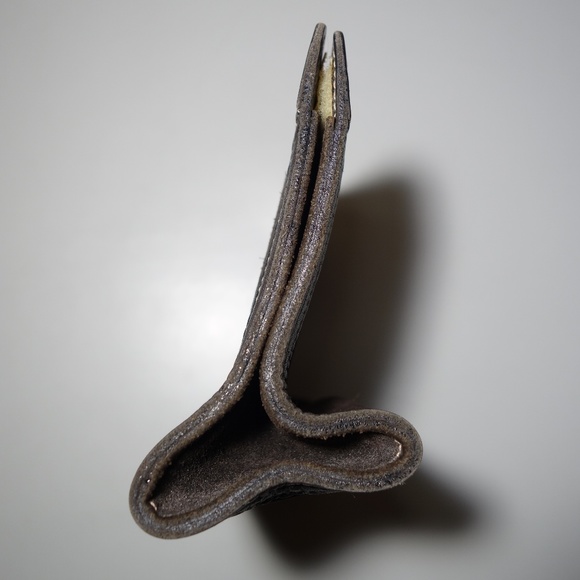 Vtg Gucci Suede Leather Clutch Bag Made In Italy w/ Hook & Loop Closure, Size S - Picture 7 of 11